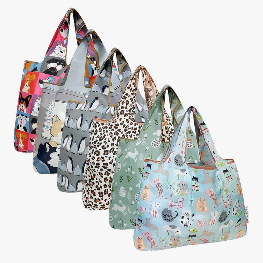 Large Nylon Reusable Tote Bags